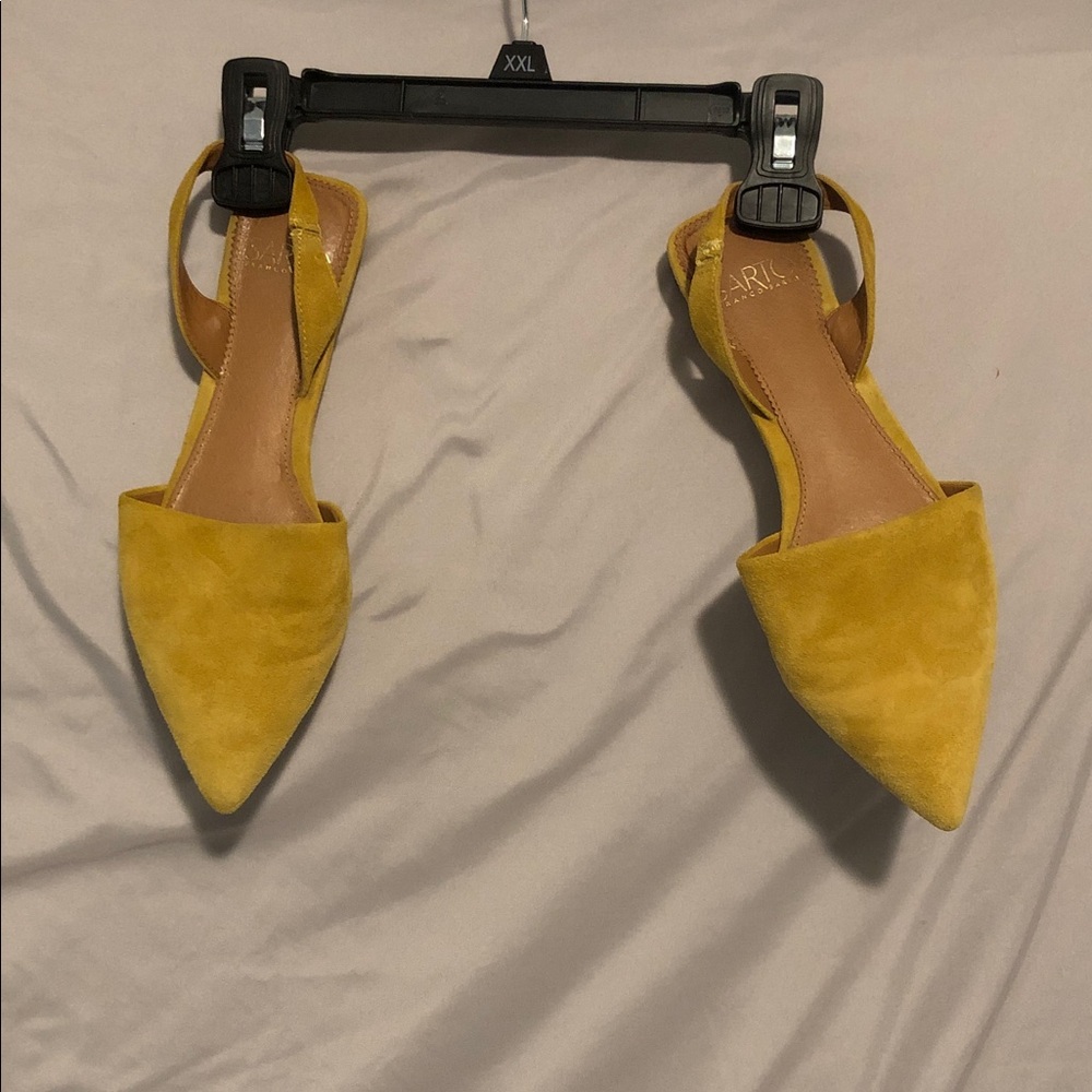 Franco Sarto Yellow Flats